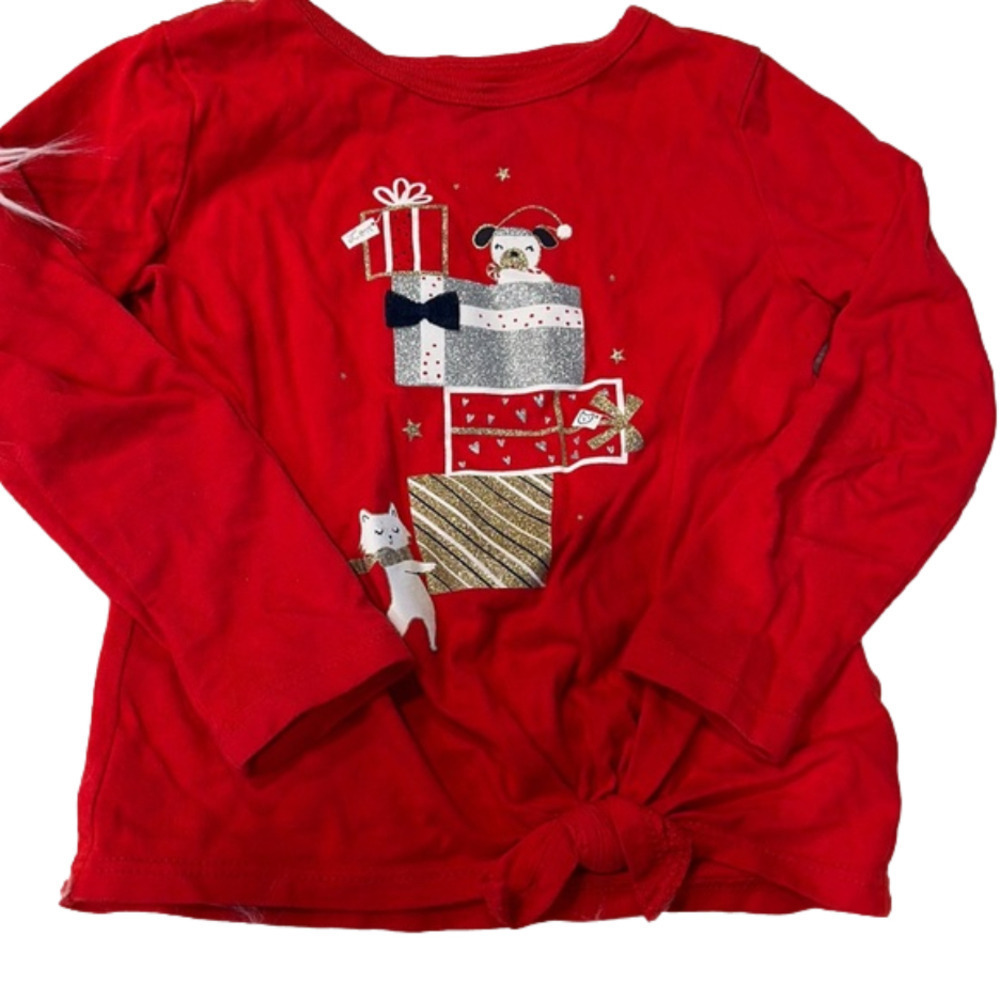 Carter’s 2 t  holiday top good condition